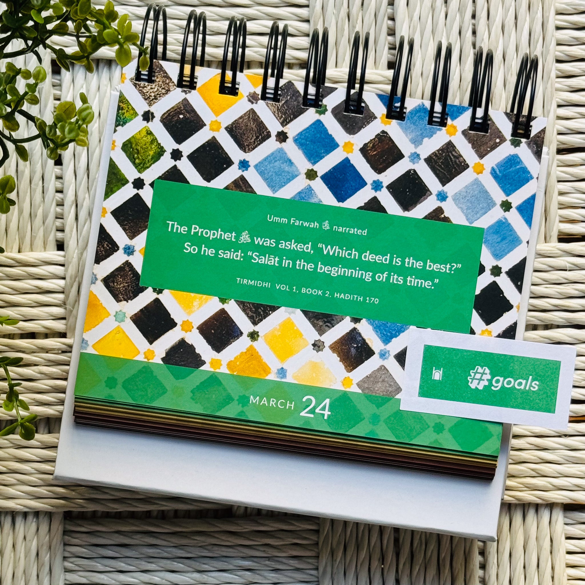 Hadith Calendars Hadith-A-Day Lifetime Calendar – Hidayah